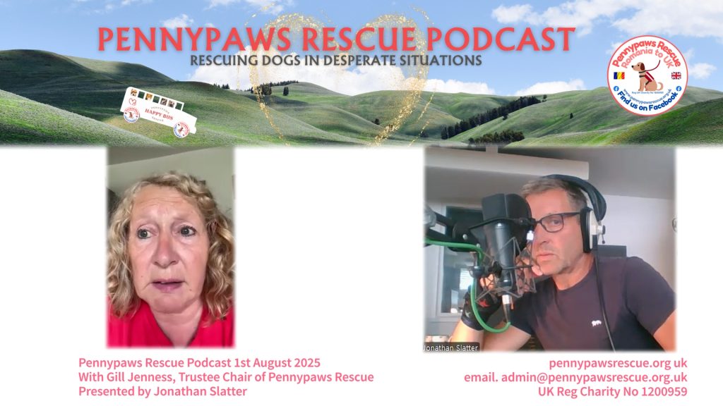 Pennypaws Rescue Podcast with Gill Jenness and Jonathan Slatter